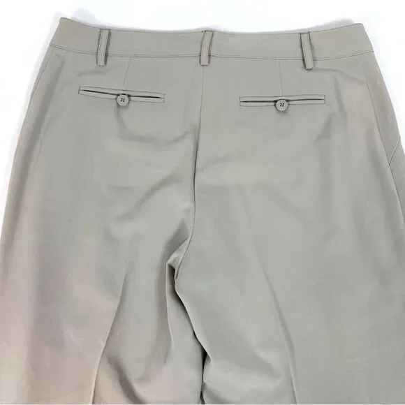 Cabi Women 6 Jacket 8 Pants Suit Gray Greige Stitching Professional Career - Picture 10 of 14